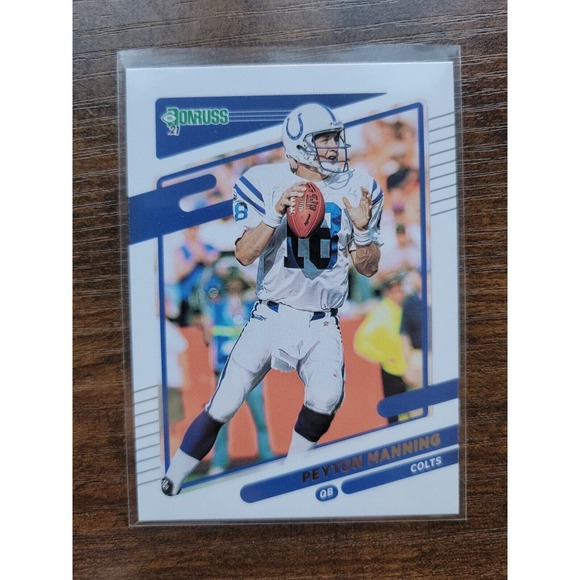 2021 Donruss #148 Peyton Manning - Indianapolis Colts - NFL - Fresh Pull - Picture 1 of 2